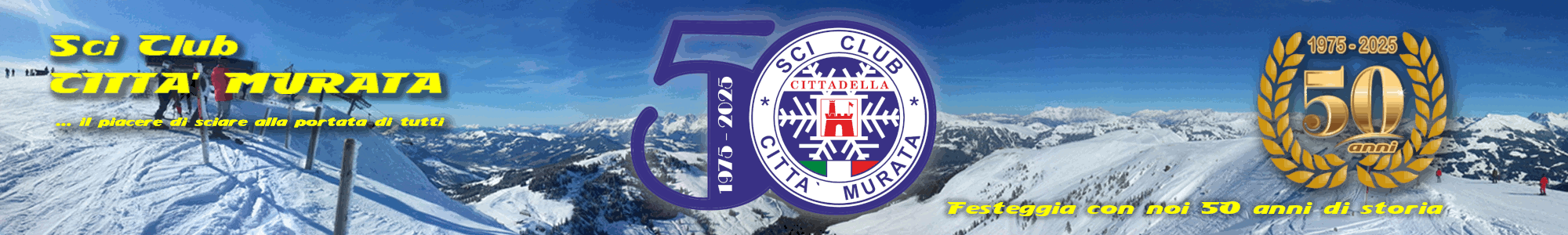 Banner 50° anniversario